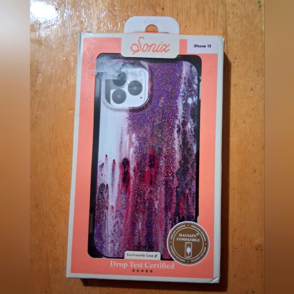 Sonix Purple Rain Glitter iPhone 13 Case
